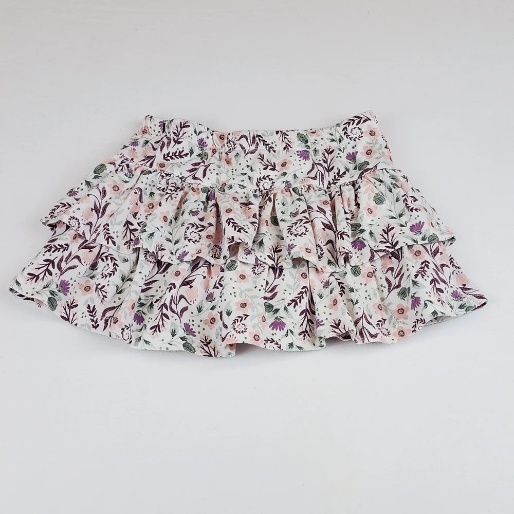 Isaac Mizrahi Floral Layered Skirt